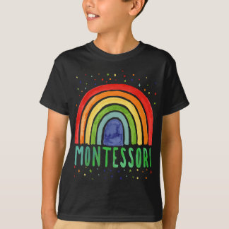 Montessori Rainbow For Montessori Teachers T-Shirt