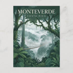 Monteverde Cloud Forest Costa Rica Postcard