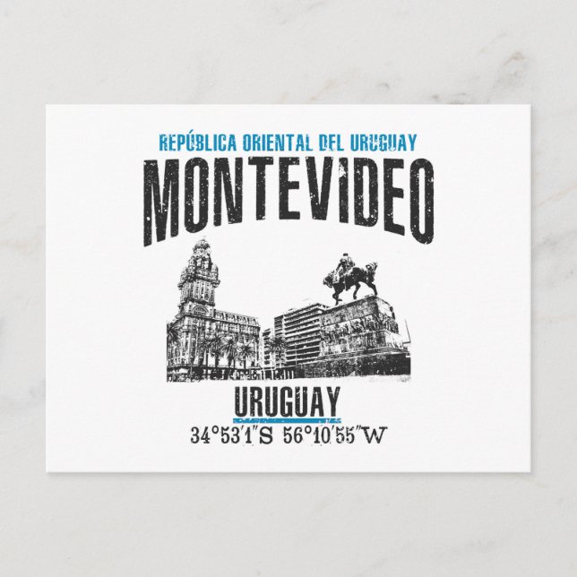 Montevideo Postcard (Front)