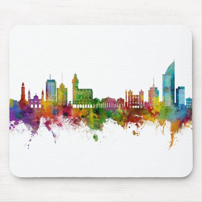 Montevideo Skyline Uruguay Mouse Pad (Front)