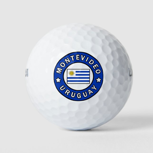 Montevideo Uruguay Golf Balls (Front)