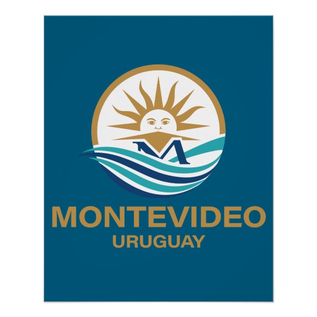 Montevideo Uruguay South America Poster (Front)