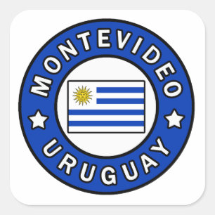Montevideo Uruguay Square Sticker