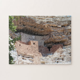 Montezuma Castle Cliff Dwelling - NM Landmark Jigsaw Puzzle