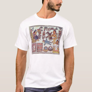 Montezuma II  receiving tributes T-Shirt