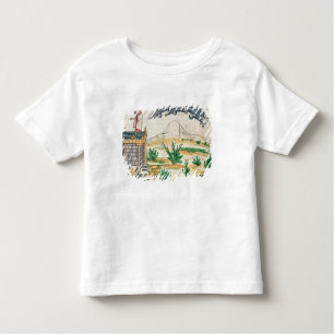 Montezuma II  watching a comet, 1579 Toddler T-Shirt