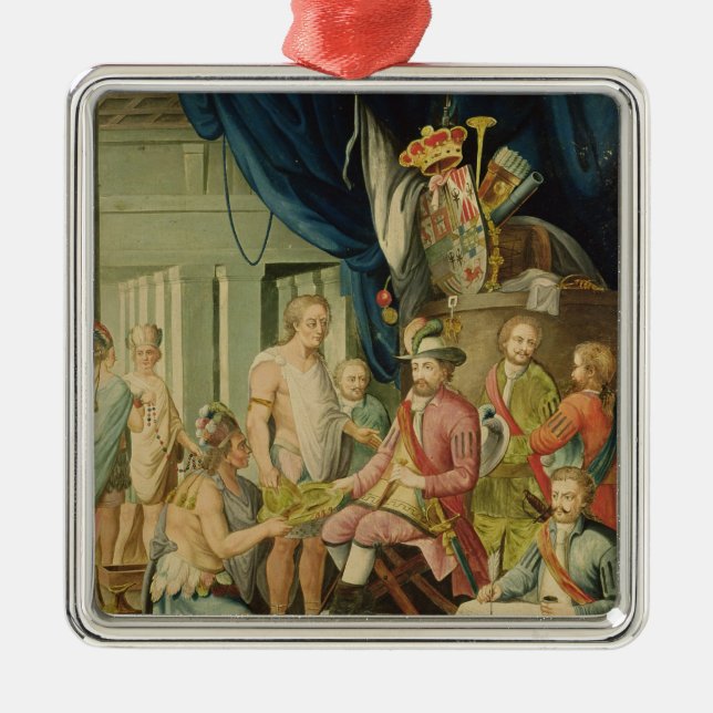 Montezuma Metal Tree Decoration (Front)