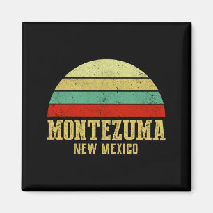 Montezuma New Mexico Vintage Retro Sunset  Magnet