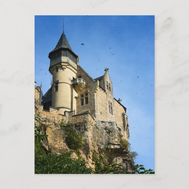 Montfort castle, Dordogne, France Postcard (Front)