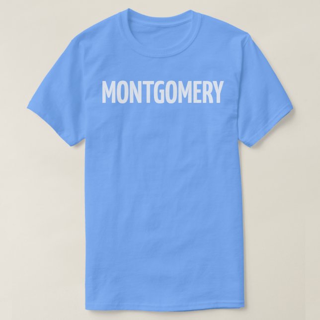 Montgomery 1 T-Shirt (Design Front)