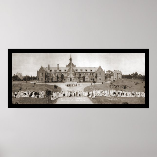 Montgomery, AL Womans Photo 1918 Poster (Front)