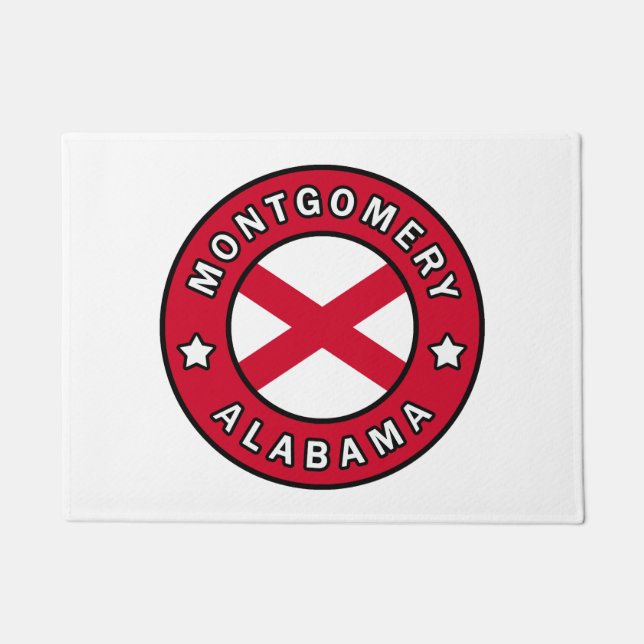 Montgomery Alabama Doormat (Front)