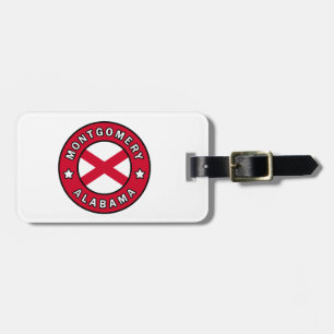 Montgomery Alabama Luggage Tag