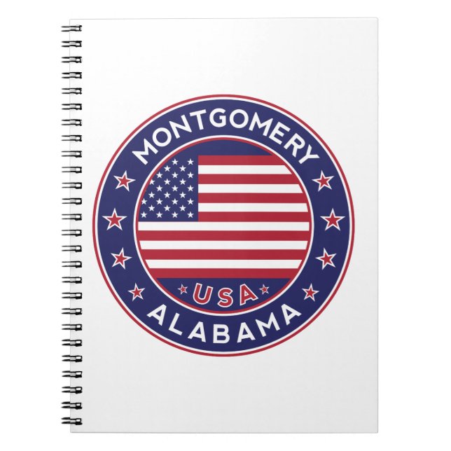 Montgomery, Alabama Notebook (Front)