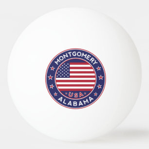 Montgomery, Alabama Ping Pong Ball
