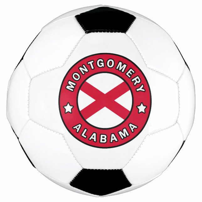 Montgomery Alabama Soccer Ball (Front)