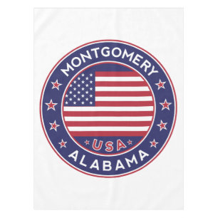 Montgomery, Alabama Tablecloth