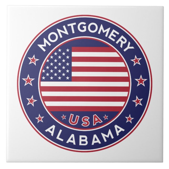 Montgomery, Alabama Tile (Front)