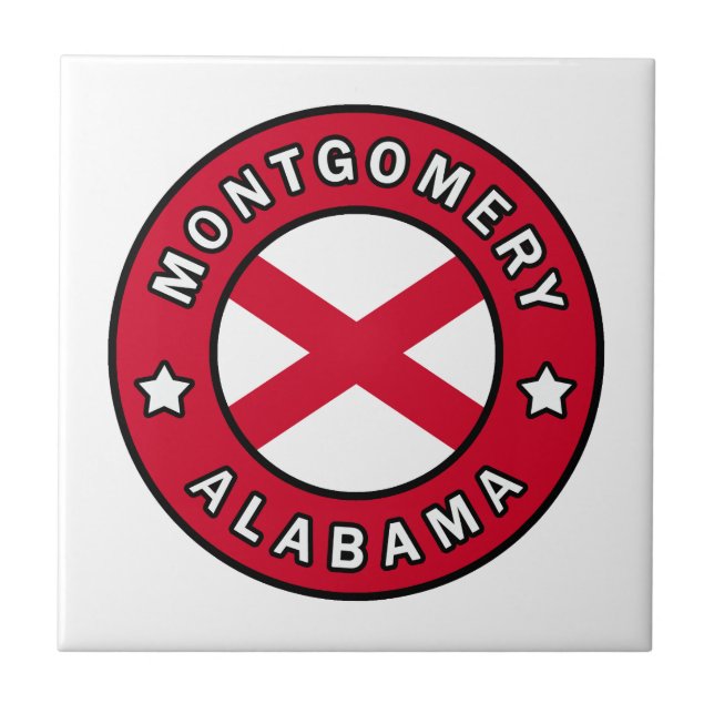 Montgomery Alabama Tile (Front)