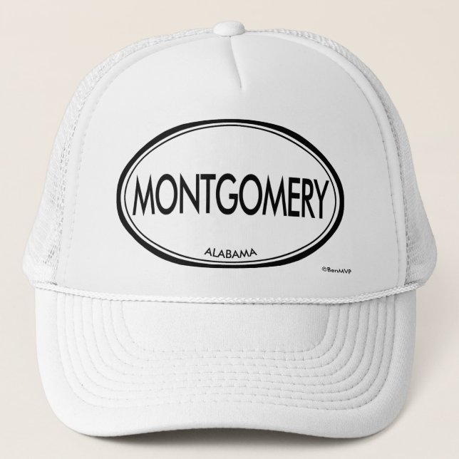 Montgomery, Alabama Trucker Hat (Front)