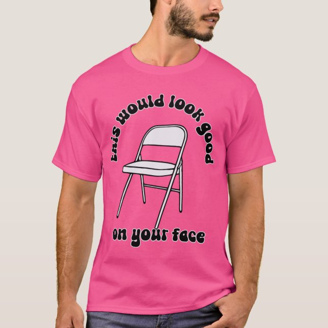 Montgomery Brawl Alabama Tea Party chair fight 050 T-Shirt (Front)