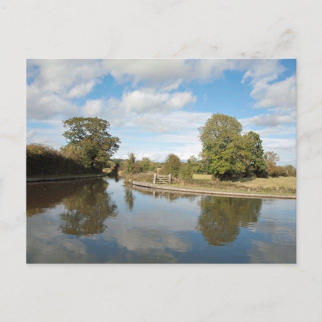 Montgomery Canal Shropshire Postcard (Front)