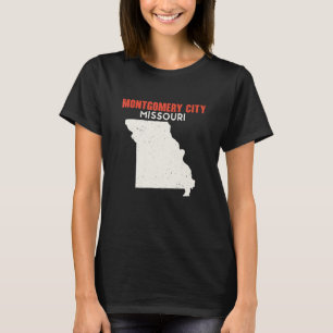 Montgomery City Missouri USA State America Travel T-Shirt