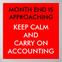 Month End Accounting Quote Funny Famous Slogan