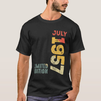 Month July 1957 Year 1957 1957 1957 Since 1957 T-Shirt