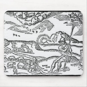 Month of December, from 'The Shepheardes Mouse Pad