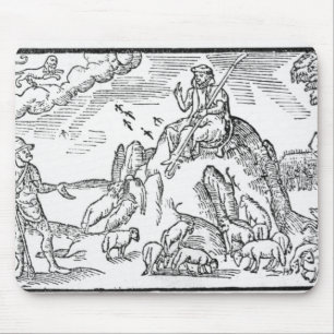 Month of July, from 'The Shepheardes Calender' Mouse Pad