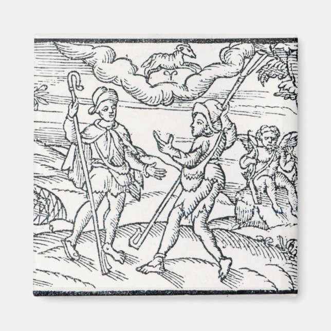 Month of March, from 'The Shepheardes Calender' Magnet (Front)