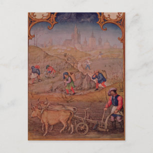Month of March Postcard
