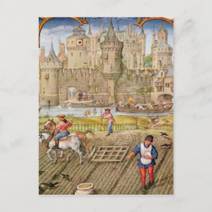 Month of October Postcard