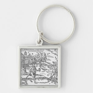 Month of September 'The Shepheardes Calender' Key Ring