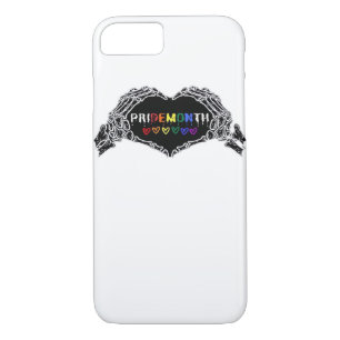 Month Skeleton Heart Hands LGBTQIA  Case-Mate iPhone Case