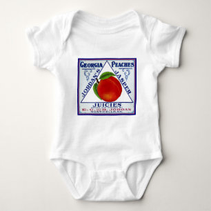 Monticello Georgia Peaches Baby Bodysuit
