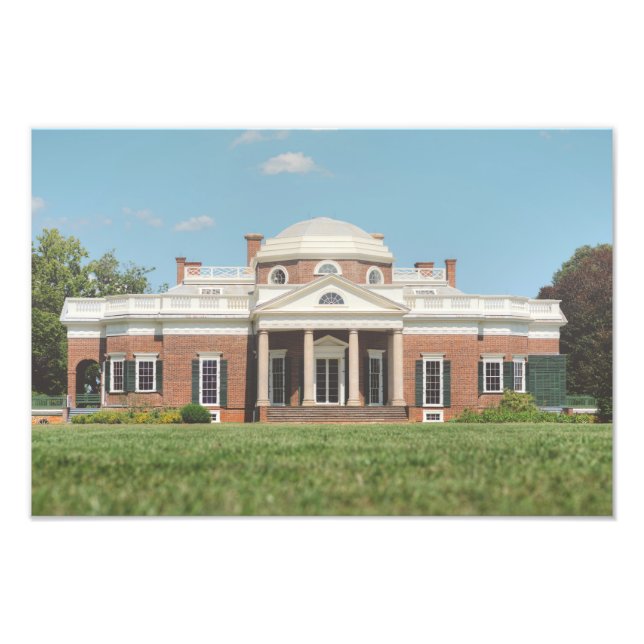 Monticello Photo Print (Front)