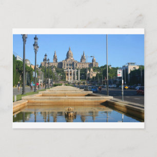 Montjuic, Barcelona, españa Postcard
