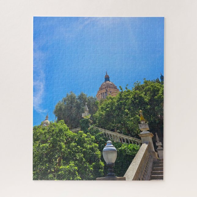 Montjuic Parc, Barcelona Jigsaw Puzzle (Vertical)