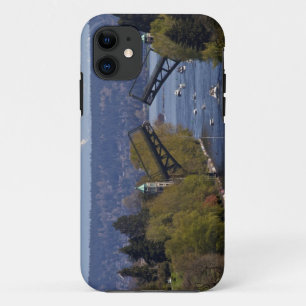 Montlake Bridge and Cascade Mountains Case-Mate iPhone Case