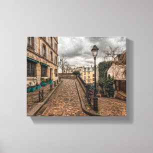 Montmarte, Paris Canvas Print