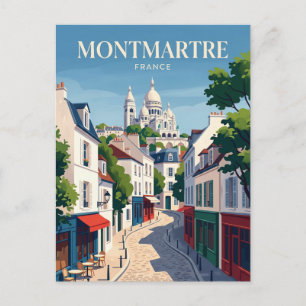 Montmartre France Postcard