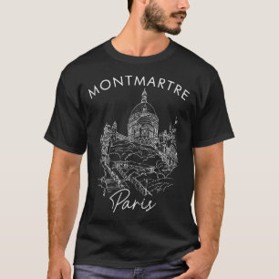 Montmartre Paris Travelling Lover Montmartre Trave T-Shirt