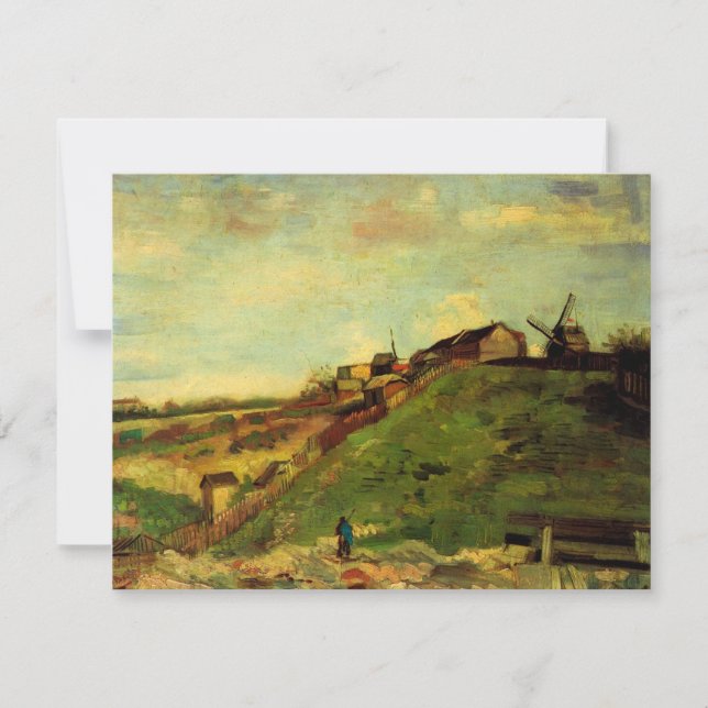 Montmartre: Quarry, the Mills by Vincent van Gogh (Front)