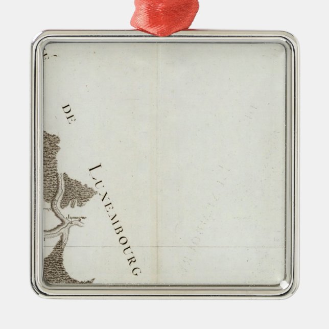 Montmedy, Longwy, Bouillon Metal Tree Decoration (Front)