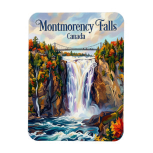 Montmorency Falls Canada Magnet