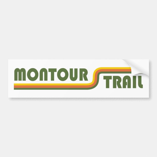  Montour Trail Bumper Sticker (Front)