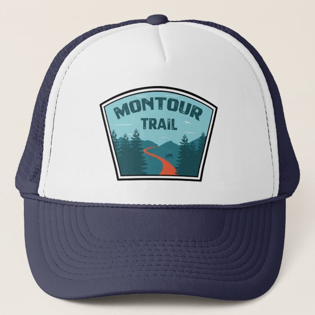Montour Trail Trucker Hat (Front)