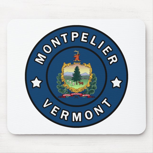 Montpelier Vermont Mouse Pad (Front)